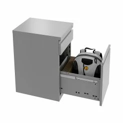 Hirsh 2-Drawer Vertical File Cabinet, Mobile/Pedestal, Letter, Arctic Silver, 19.88" (25034) -File Cabinets Shop unnamed file 3167