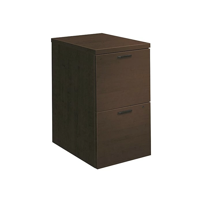 HON 10500 Series 2-Drawer Vertical File Cabinet, Mobile/Pedestal, Letter/Legal, Mocha, 22.75" (HON105104MOCH) 3 HON 10500 Series 2-Drawer Vertical File Cabinet, Mobile/Pedestal, Letter/Legal, Mocha, 22.75" (HON105104MOCH)