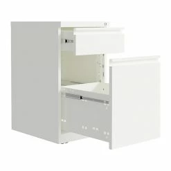 Hirsh 2-Drawer Vertical File Cabinet, Mobile/Pedestal, Letter, White, 19.88" (25033) 10 Hirsh 2-Drawer Vertical File Cabinet, Mobile/Pedestal, Letter, White, 19.88" (25033) -File Cabinets Shop unnamed file 3173