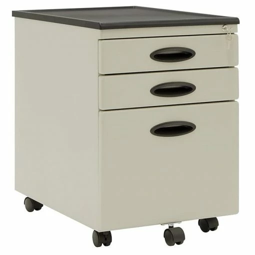 Studio Designs Calico Designs 3-Drawer Vertical File Cabinet, Locking, Putty, Letter/Legal, 22"D (51104BOX) -File Cabinets Shop unnamed file 3185