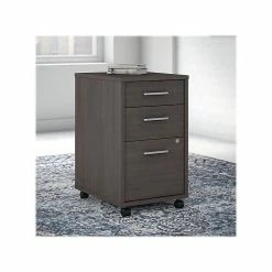 Office By Kathy Ireland® Method 3-Drawer Vertical File Cabinet, Locking, Letter/Legal, Storm Gray, 19.76" (KI70403SU) 11 Office By Kathy Ireland® Method 3-Drawer Vertical File Cabinet, Locking, Letter/Legal, Storm Gray, 19.76" (KI70403SU) -File Cabinets Shop unnamed file 3191