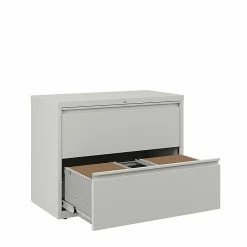 Staples Commercial 2 File Drawers Lateral File Cabinet, Locking, Gray, Letter/Legal, 36"W (20298D) 14 Staples Commercial 2 File Drawers Lateral File Cabinet, Locking, Gray, Letter/Legal, 36"W (20298D) -File Cabinets Shop unnamed file 338