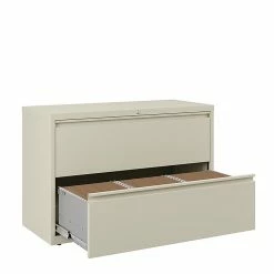 Staples® Lateral File Cabinet, Letter/Legal, 2-Drawer, Putty, 18 5/8"D (59618/17456) -File Cabinets Shop unnamed file 359