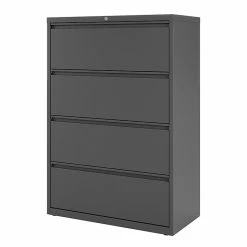 Staples 4-Drawer Lateral File Cabinet, Locking, Letter/Legal, Charcoal, 36"W (26825D) 13 Staples 4-Drawer Lateral File Cabinet, Locking, Letter/Legal, Charcoal, 36"W (26825D) -File Cabinets Shop unnamed file 363