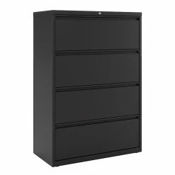 Staples 4-Drawer Lateral File Cabinet, Locking, Letter/Legal, Charcoal, 36"W (26825D) 18 Staples 4-Drawer Lateral File Cabinet, Locking, Letter/Legal, Charcoal, 36"W (26825D) -File Cabinets Shop unnamed file 368