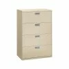 HON Brigade 600 Series 4-Drawer Lateral File Cabinet, Locking, Letter/Legal, Putty/Beige, 36"W (HON684LL) -File Cabinets Shop unnamed file 397