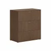 HON Mod 3-Drawer Lateral File Cabinet, Locking, Letter/Legal, Sepia Walnut, 36" (HLPLLF3620L3.LSE1) -File Cabinets Shop unnamed file 405