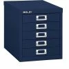 Bindertek Bisley Five Drawer Steel Multidrawer, Navy, Letter/A4 (MD5-NV) -File Cabinets Shop unnamed file 43