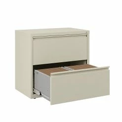 Staples Commercial 2 File Drawers Lateral File Cabinet, Locking, Putty/Beige, Letter/Legal, 30"W (20067D) -File Cabinets Shop unnamed file 449