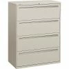 HON Brigade 700 Series H794 4-Drawer Lateral File Cabinet, Locking, Letter/Legal, Light Gray, 42" (794LL) -File Cabinets Shop unnamed file 453