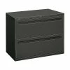 HON Brigade 700 Series 2-Drawer Lateral File Cabinet, Locking, Charcoal, Letter/Legal, 36"W (H782.L.S) -File Cabinets Shop unnamed file 538