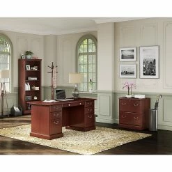 Kathy Ireland® Home By Bush Furniture Bennington 2 Drawer Lateral File Cabinet, Harvest Cherry (WC65554-03) -File Cabinets Shop unnamed file 585