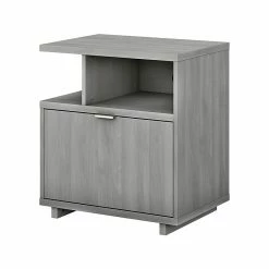 Kathy Ireland® Home By Bush Furniture Madison Avenue Single-Drawer Lateral File Cabinet, Modern Gray, 27.17" (MDF127MG-03)