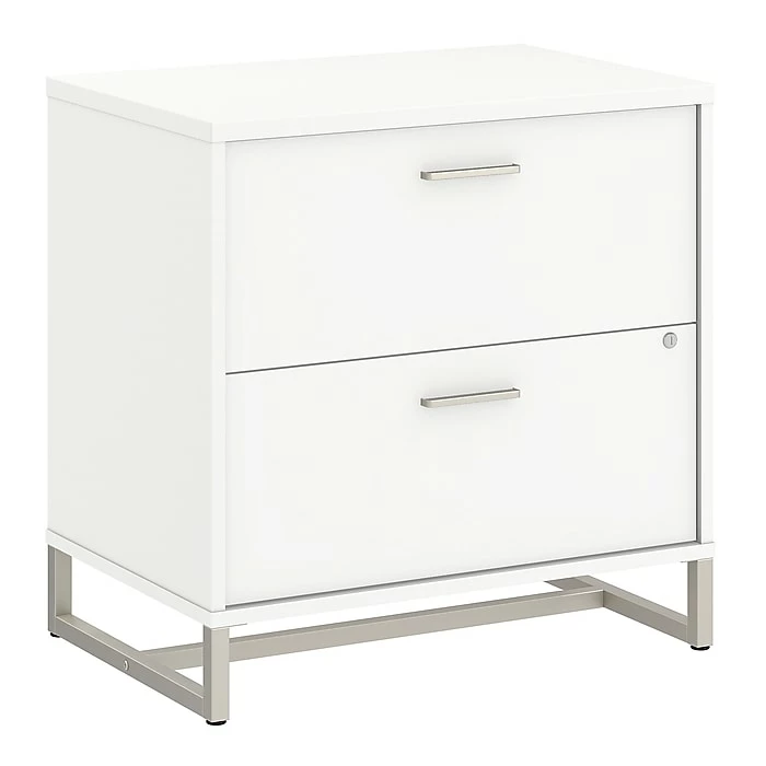 Office By Kathy Ireland® Method Lateral File Cabinet - Assembled, White (KI70204SU) 3 Office By Kathy Ireland® Method Lateral File Cabinet - Assembled, White (KI70204SU)