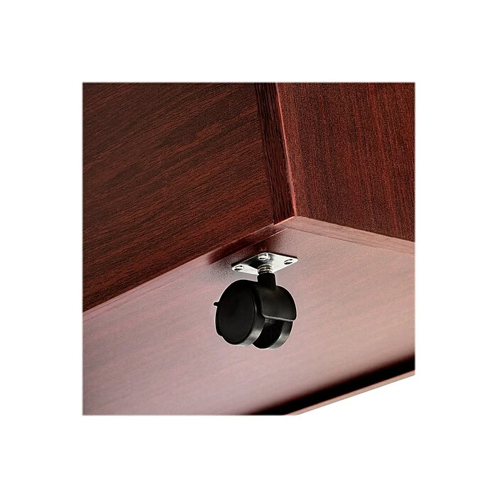 AdirOffice 21-Slot Roll File Cabinet, Mobile, Specialty, Mahogany, 30" (625-MA) 6 AdirOffice 21-Slot Roll File Cabinet, Mobile, Specialty, Mahogany, 30" (625-MA) - Image 4