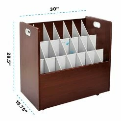 AdirOffice 21-Slot Roll File Cabinet, Mobile, Specialty, Mahogany, 30" (625-MA) 13 AdirOffice 21-Slot Roll File Cabinet, Mobile, Specialty, Mahogany, 30" (625-MA) -File Cabinets Shop unnamed file 677