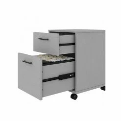 Bush Furniture Key West 2-Drawer Mobile File Cabinet, Letter/Legal, Cape Cod Gray, 15.51" (KWF116CG-03) -File Cabinets Shop unnamed file 681