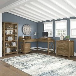 Bush Furniture Key West 2-Drawer Mobile File Cabinet, Letter/Legal, Reclaimed Pine, 15.51" (KWF116RCP-03) 15 Bush Furniture Key West 2-Drawer Mobile File Cabinet, Letter/Legal, Reclaimed Pine, 15.51" (KWF116RCP-03) -File Cabinets Shop unnamed file 710