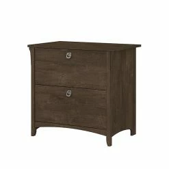 Bush Furniture Salinas 2-Drawer Lateral File Cabinet, Letter/Legal, Ash Brown, 31.73" (SAF132ABR-03)