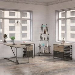 Bush Furniture Refinery Lateral File Cabinet, Rustic Gray (RFF132RG-03) -File Cabinets Shop unnamed file 774