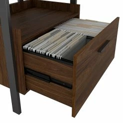 Bush Furniture Architect 1-Drawer Lateral File Cabinet, Not Assembled, Letter/Legal, Modern Walnut, 30.35" (ACF131MW-03) -File Cabinets Shop unnamed file 781