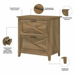 Bush Furniture Key West 2-Drawer Lateral File Cabinet, Letter/Legal, Reclaimed Pine, 30" (KWF130RCP-03) -File Cabinets Shop unnamed file 803