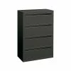 HON Brigade 700 Series 4-Drawer Lateral File Cabinet, Locking, Charcoal, Letter/Legal, 36"W (H784.L.S) 1 HON Brigade 700 Series 4-Drawer Lateral File Cabinet, Locking, Charcoal, Letter/Legal, 36"W (H784.L.S) -File Cabinets Shop unnamed file 839