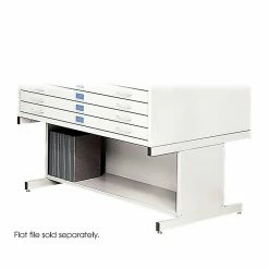 Safco® High Base For 4998 Flat File, White