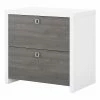 Office By Kathy Ireland® Echo 2-Drawer Lateral File Cabinet, Letter/Legal, Pure White/Modern Gray, 32" (KI60502-03) 2 Office By Kathy Ireland® Echo 2-Drawer Lateral File Cabinet, Letter/Legal, Pure White/Modern Gray, 32" (KI60502-03) -File Cabinets Shop unnamed file 875