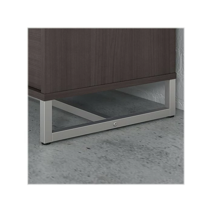 Office By Kathy Ireland® Method 2-Drawer Lateral File Cabinet, Locking, Letter/Legal, Storm Gray, 29.76" (KI70404SU) 8 Office By Kathy Ireland® Method 2-Drawer Lateral File Cabinet, Locking, Letter/Legal, Storm Gray, 29.76" (KI70404SU) - Image 6
