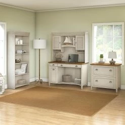 Bush Furniture Fairview 2 Drawer Lateral File Cabinet, Antique White And Tea Maple (WC53284T) 15 Bush Furniture Fairview 2 Drawer Lateral File Cabinet, Antique White And Tea Maple (WC53284T) -File Cabinets Shop unnamed file 928