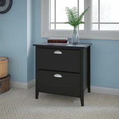 Kathy Ireland® Home By Bush Furniture Connecticut Lateral File Cabinet, Black Suede Oak (KI40104-03) 12 Kathy Ireland® Home By Bush Furniture Connecticut Lateral File Cabinet, Black Suede Oak (KI40104-03) -File Cabinets Shop unnamed file 969