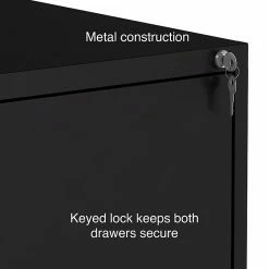 Staples 2-Drawer Light Duty Lateral File Cabinet, Locking, Letter/Legal, Black, 30"W (ST52141) -File Cabinets Shop unnamed file 97
