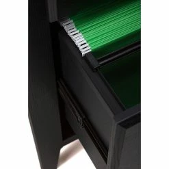 Kathy Ireland® Home By Bush Furniture Connecticut Lateral File Cabinet, Black Suede Oak (KI40104-03) 17 Kathy Ireland® Home By Bush Furniture Connecticut Lateral File Cabinet, Black Suede Oak (KI40104-03) -File Cabinets Shop unnamed file 974