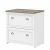 Bush Furniture Fairview 2-Drawer Lateral File Cabinet, Letter/Legal, Shiplap Gray/Pure White, 29.57" (WC53681-03) -File Cabinets Shop unnamed file 990